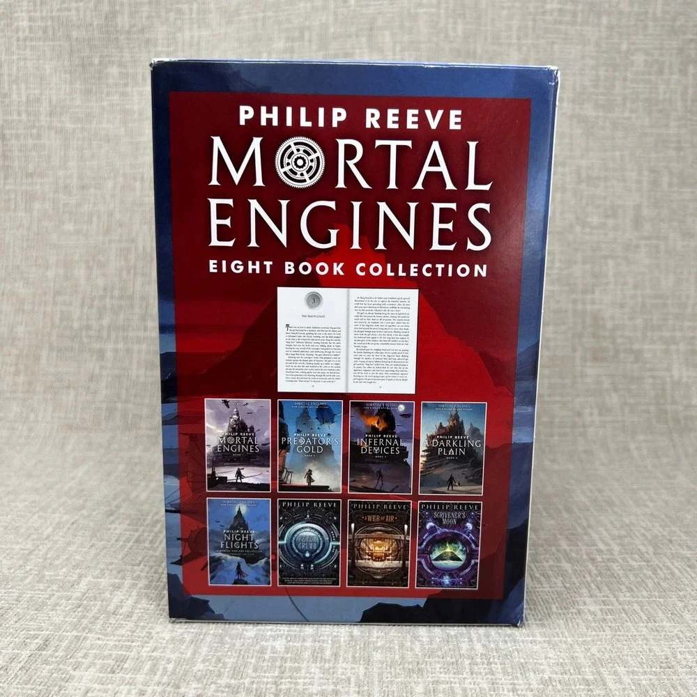 Mortal Engines Eight Book Collection Philip Reeve Scholastic Paperback Box Set